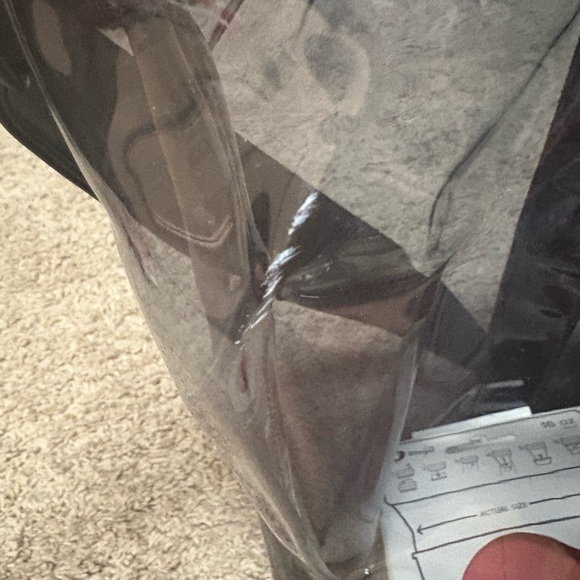 Beis Transparent Black Beach Tote Bag - Picture 10 of 13